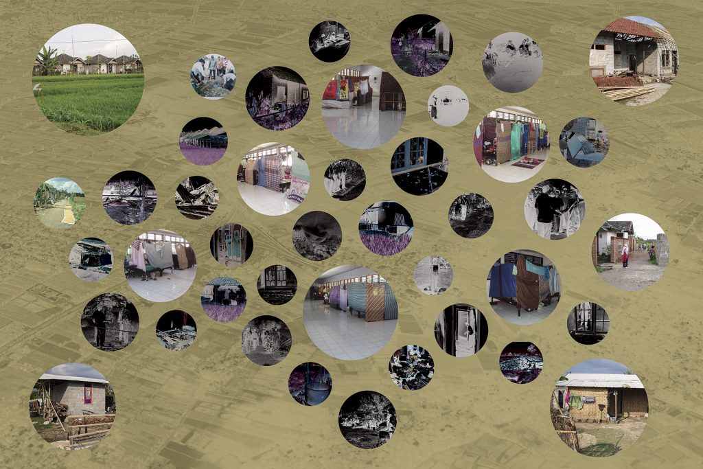 Kolase 1. Arsip foto kejadian di Pancor, 2002; Ketapang, 2006 dan 2010; asrama Transito 2002 dan2006. Foto : Dok. JAI (Jemaat Ahmadiyah Indonesia) cab. NTB